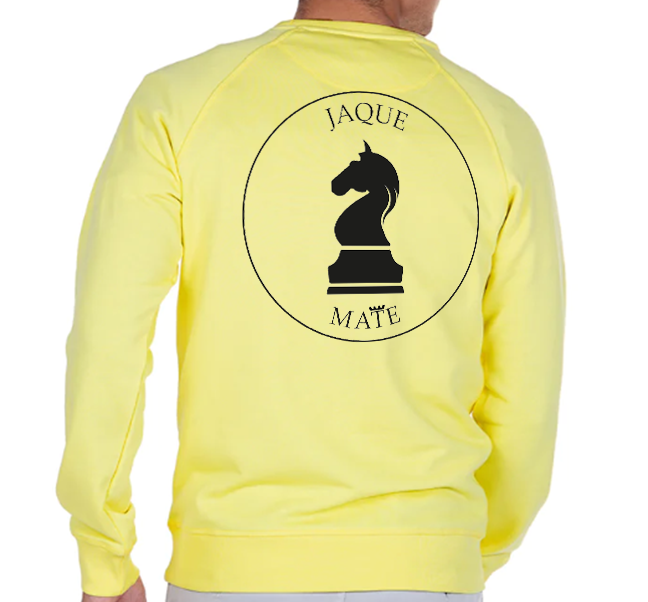 Sudadera Amarilla Espalda