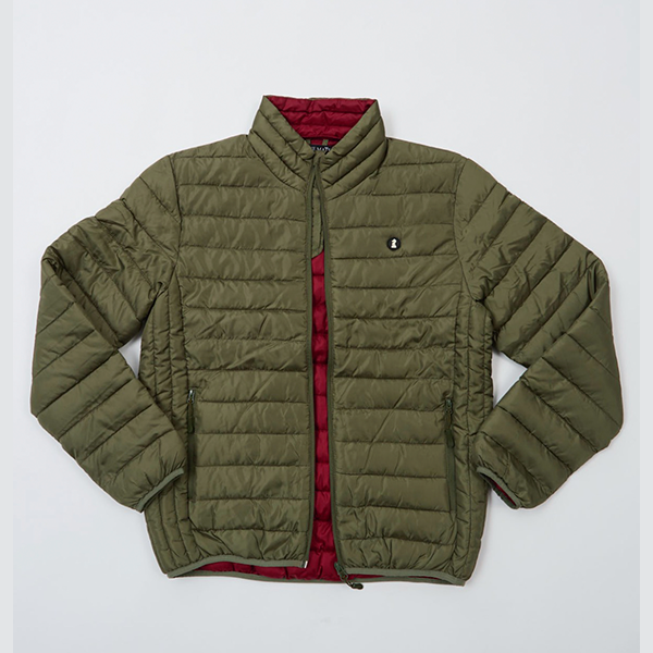 Chaqueta Acolchada Verde Oliva