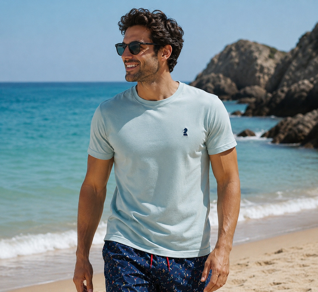 CAMISETA CLASSIC AZUL OCÉANO