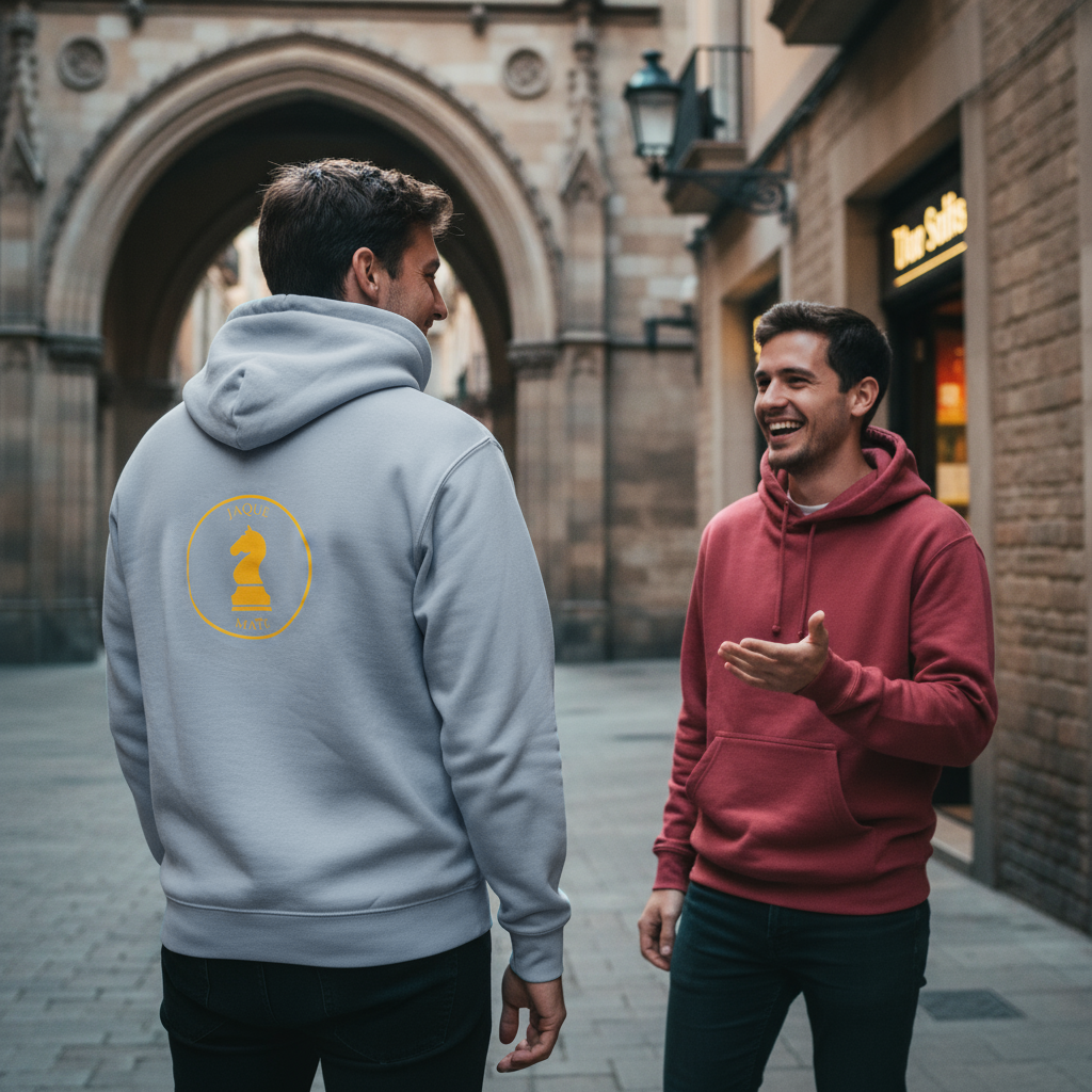 Sudadera HOODIE CELESTE JAQUEMATE