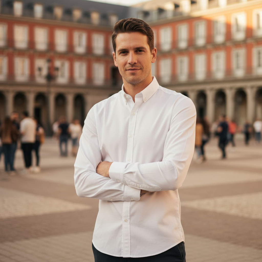 Camisa Popelin Clásica Blanca