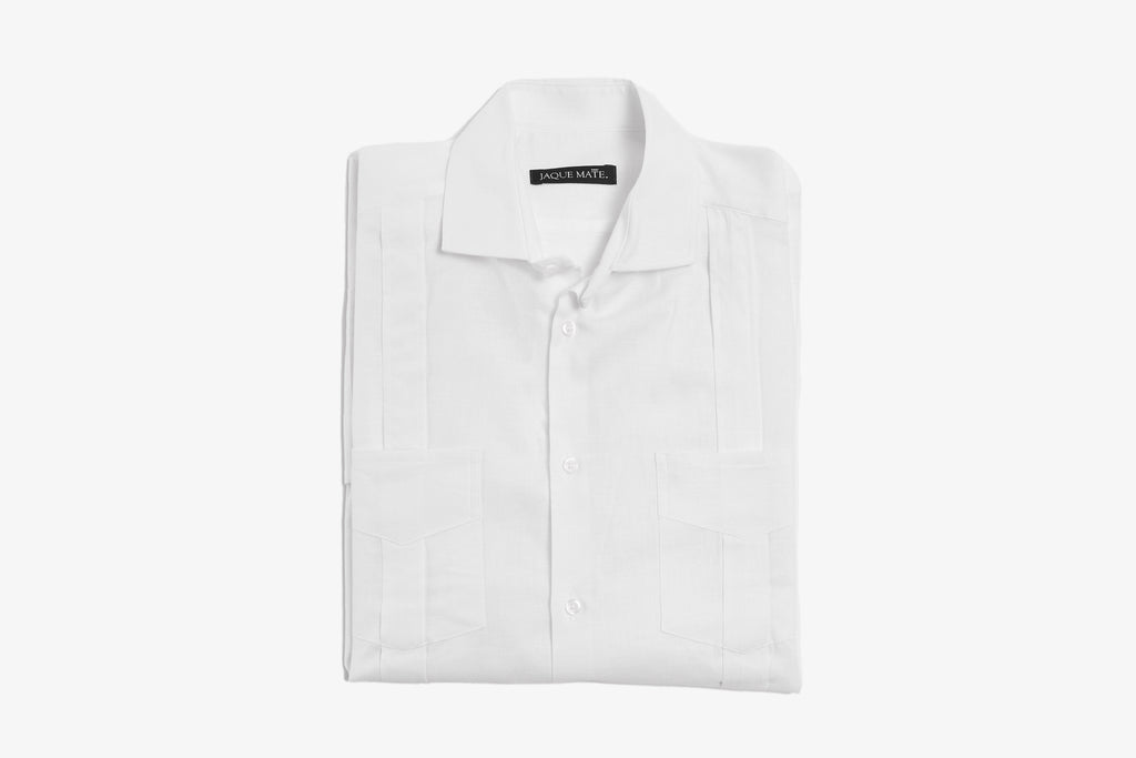 GUAYABERA SANTA FE BLANCA