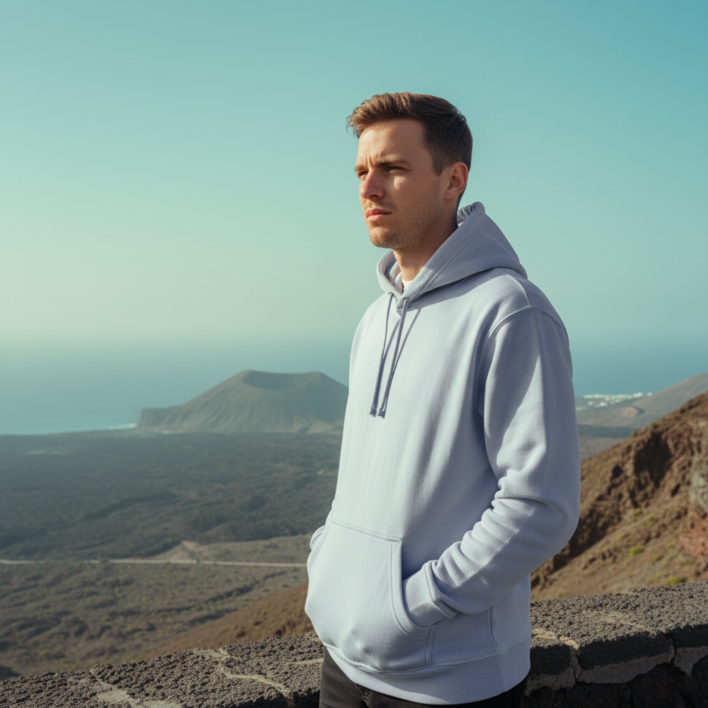 Sudadera HOODIE CELESTE JAQUEMATE