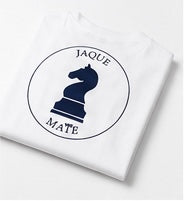 Camiseta JAQUEMATE Blanca Logo Delantero y Trasero