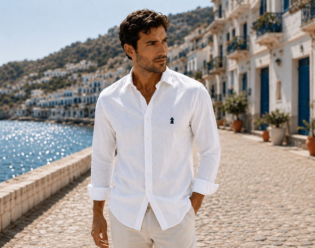 CAMISA LINO BLANCA ZAHARA