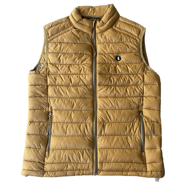 Chaleco Acolchado Mostaza