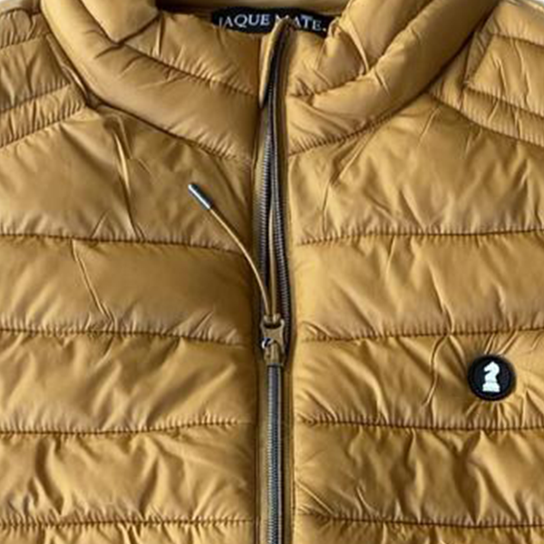 Chaleco Acolchado Mostaza