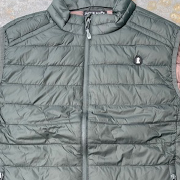 Chaleco Acolchado Verde Caza