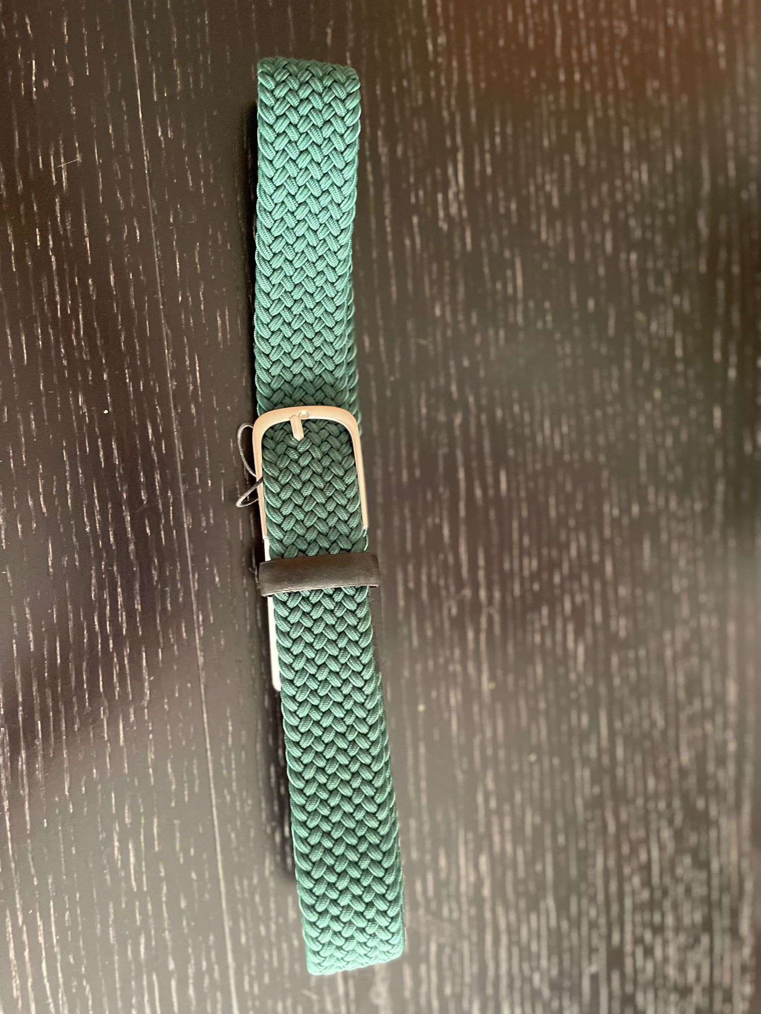 Cinturón Trenzado Verde