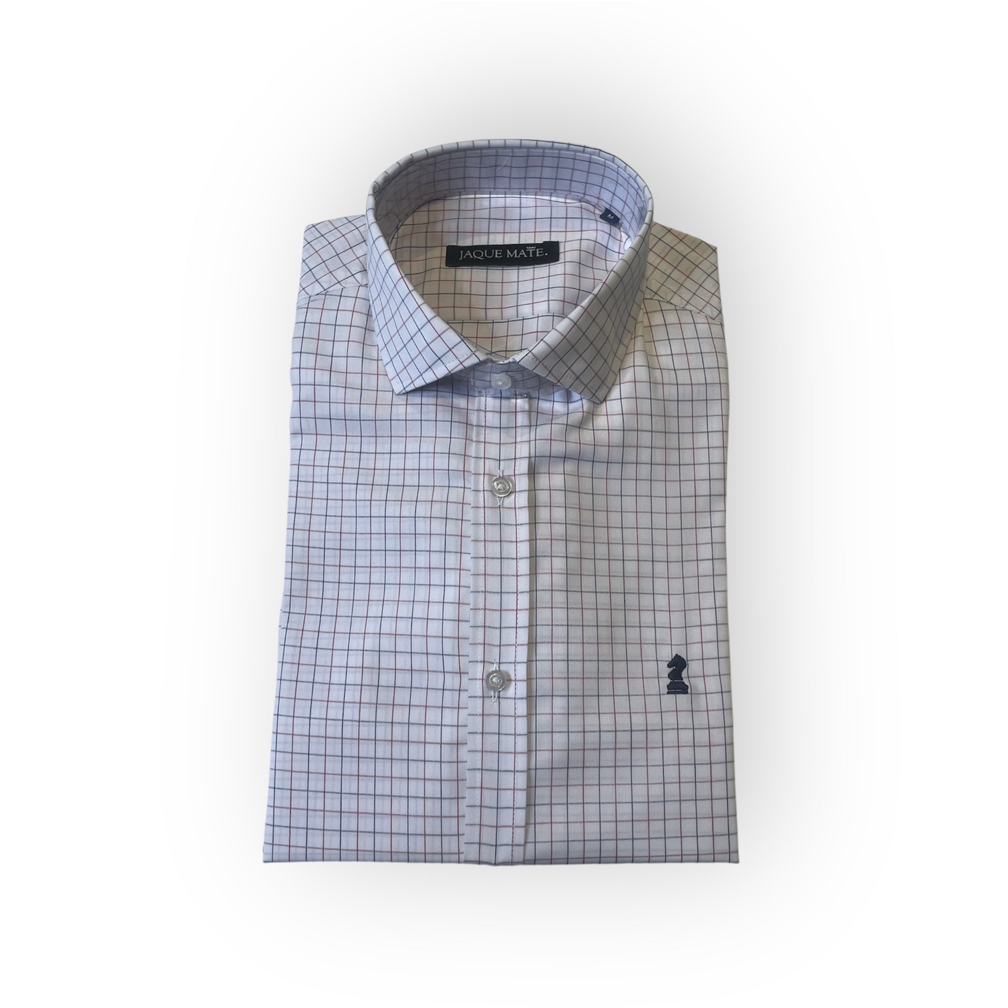CAMISA POPELIN CUADROS CAZA