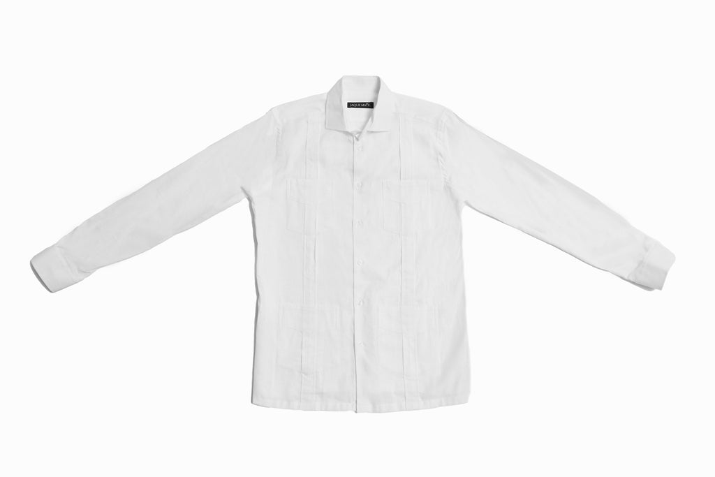 GUAYABERA SANTA FE BLANCA