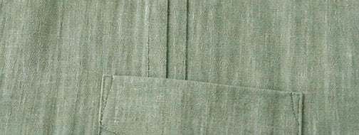 GUAYABERA de Lino VERDE CARIBE