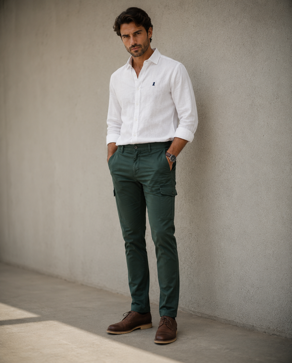 PANTALÓN CARGÓ VERDE  JAQUEMATE