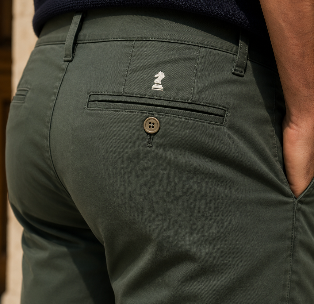 PANTALÓN CARGÓ VERDE  JAQUEMATE
