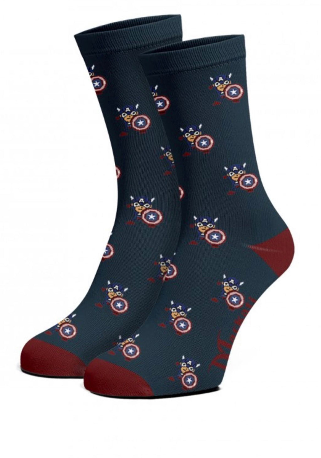 Calcetín Caña Media Azul Capi